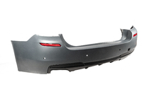 BMW 5 Series F10/F11 2010–2016 Pare-chocs arrière avec diffuseur M-Performance (pour F10, pour double sortie d’échappement d’un seul côté) photo 3
