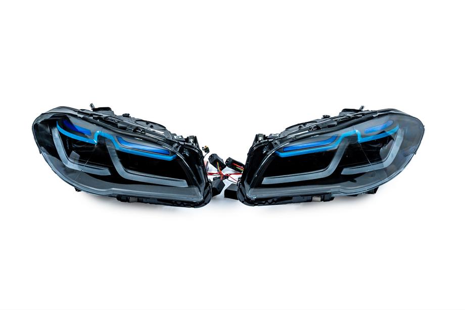 BMW 5 Series F10/F11 2010–2016 Phares avant Full LED G30 Laser style LCI (2013-2016, 2 pcs) Image