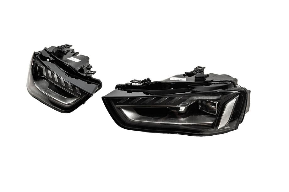 Audi A4 B8 2007-2015 Phares avant avec modules Full LED (2012-2015, Halogen to LED, 2 pcs) Photo 2