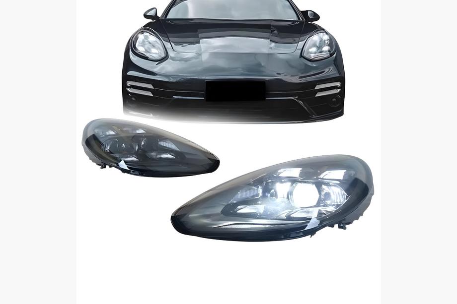 Porsche Panamera 2009-2016 Phares avant design 2017+ (pour 2009-2013, 2 pcs) Image