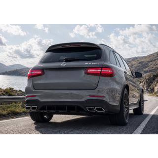Diffuseur arrière avec embouts Argent (Design AMG63) photo 2