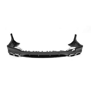 Diffuseur arrière avec embouts Argent (Design AMG63) photo 4