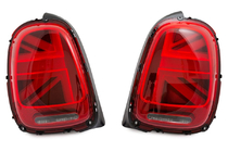 Mini Cooper F55/56/57 2014-2023 Feux arrière LED style Union Jack Red (2 pcs) photo 2