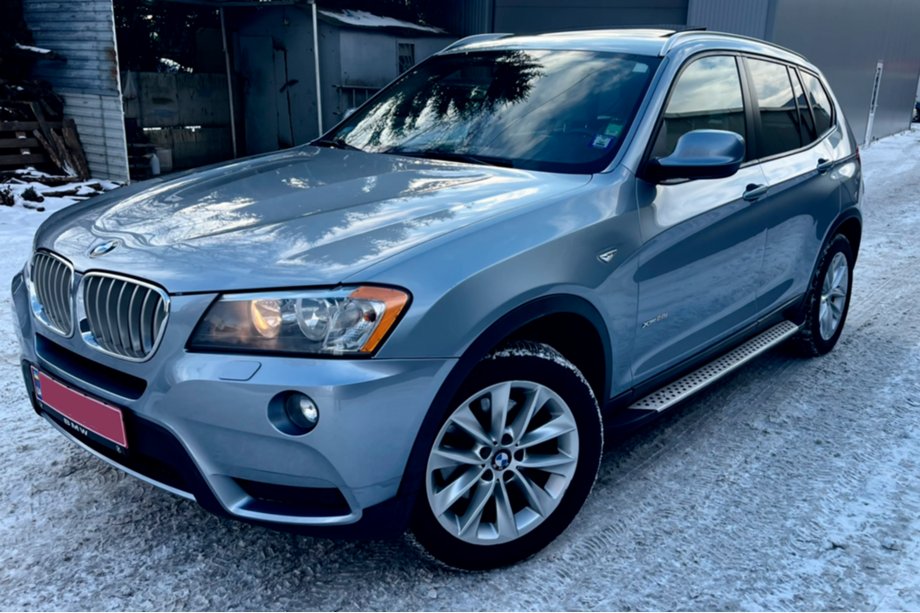 BMW X3 F25 2011-2018 Marchepieds Originaux V1 (2 pcs, Aluminium) Image