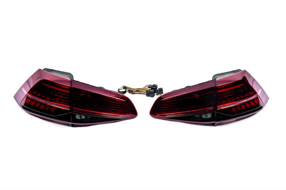 Volkswagen Golf 7/E-Golf 2012-2020 Feux arrière LED (2017+, Paire) Photo 1