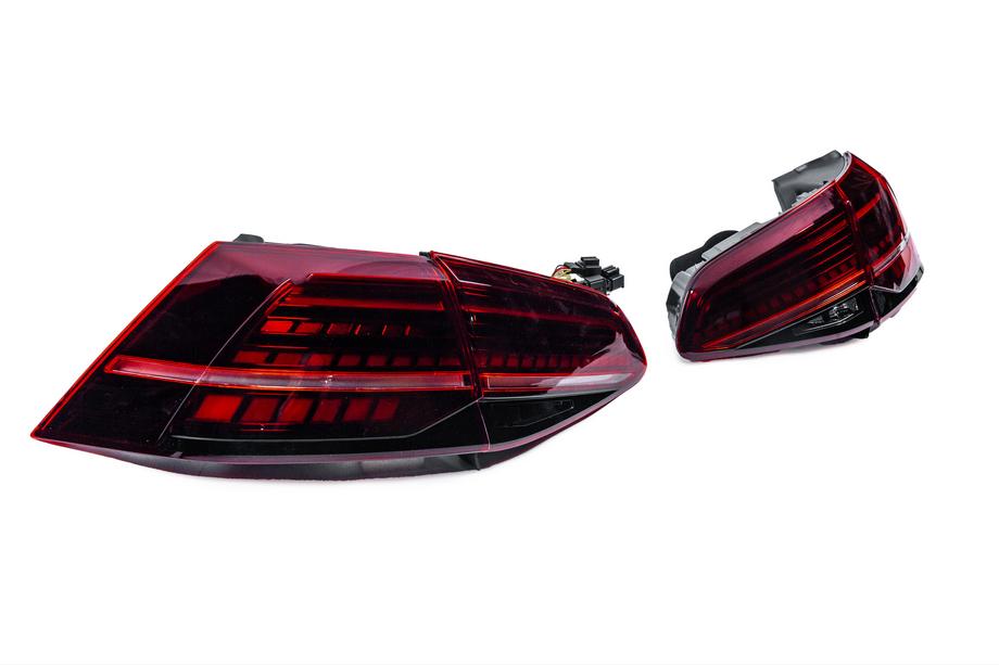 Volkswagen Golf 7/E-Golf 2012-2020 Feux arrière LED (2017+, Paire) Photo 3