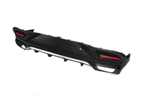 Mercedes GLE coupe C292 2015-2019 Diffuseur arrière avec embouts Argent (design GLE63) photo 2