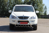 SsangYong Kyron 2005-2014 Pare-buffle WT003 (Inox) photo 2