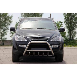 Pare-buffle WT003 (Inox) SsangYong Kyron 2005-2014 photo 4