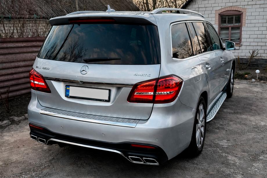 Mercedes GL/GLS class X166 2012-2019 Pare-chocs arrière AMG GLS63 Image