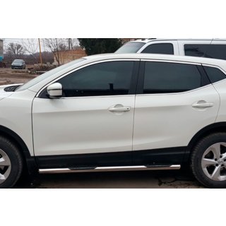 Barres Latérales (2017-2021, 2 pcs, Inox) Nissan Qashqai 2014-2021 photo 3