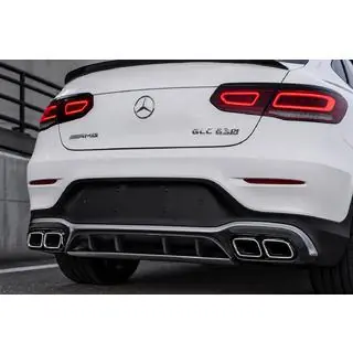 Diffuseur Arrière avec Sorties Argent (Design AMG63 2020-2022) photo 3