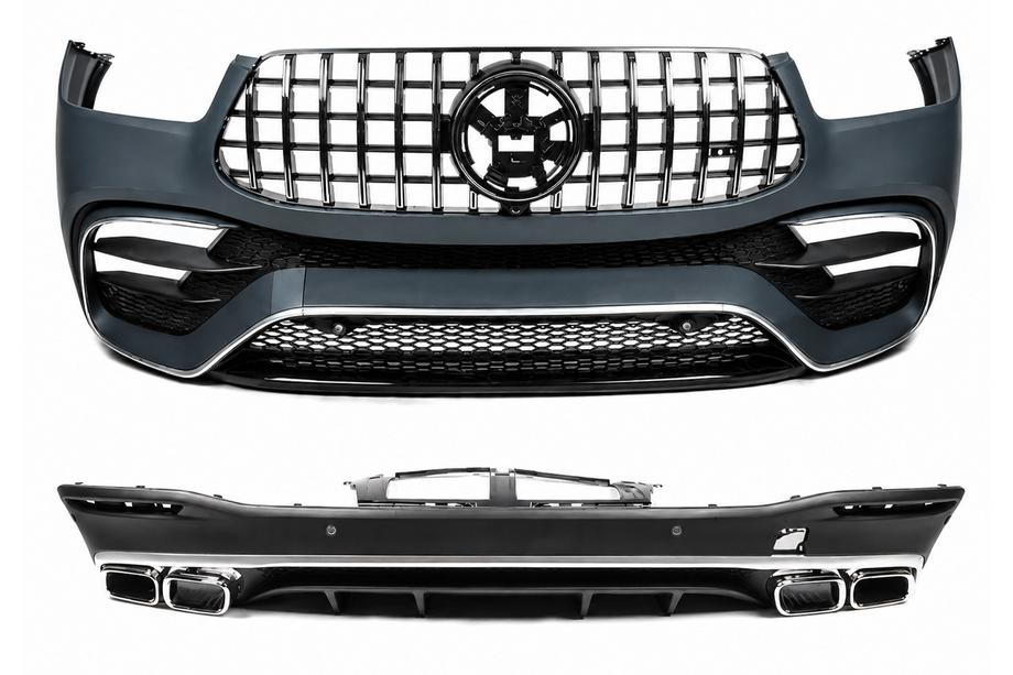 Mercedes GLE W167 2018- Kit Carrosserie AMG GLE63 (avec Diffuseur Arrière) Image