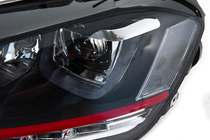 Volkswagen Golf 7/E-Golf 2012-2020 Phares avant Red-V2 (2012-2017, clignotants dynamiques, 2 pcs) photo 11