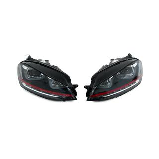 Phares avant Red-V2 (2012-2017, clignotants dynamiques, 2 pcs) photo 1