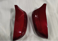 BMW Série 5 G30/G31 2017–2023 Coques de Rétroviseurs M-Look Carbone Rouge photo 1