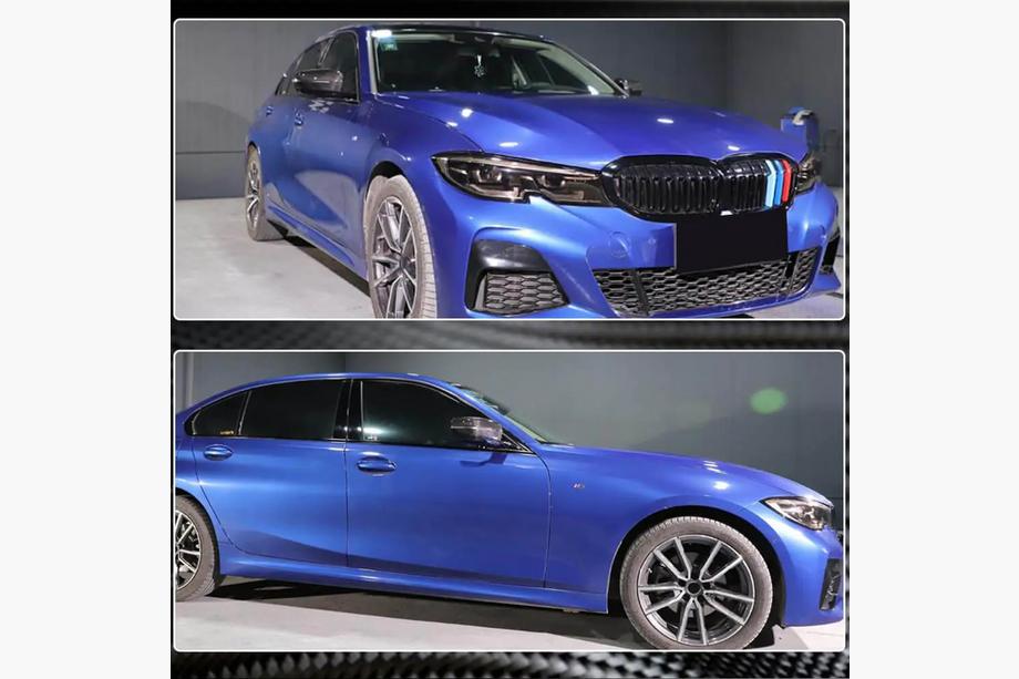 BMW Série 5 G30/G31 2017–2023 Coques de Rétroviseurs M-Look Carbone Sec Photo 3