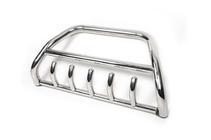 Toyota Land Cruiser Prado 120 2002-2009 Pare-buffle bas WT003 (inox) photo 2