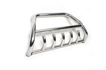 Toyota Land Cruiser Prado 120 2002-2009 Pare-buffle bas WT003 (inox) photo 5