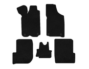 Audi 100 C3 1988-1991 Tapis de sol moquette Premium (1982-1991, Avant, Noir) photo 1