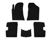 BYD F3 2013-2015 Tapis de sol textile Premium (SD, Noir) photo 1