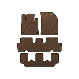 Tapis de sol EVA V1 (3 Rangées, Marron)