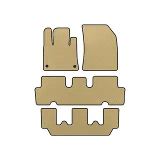 Tapis de sol EVA V1 (3 Rangées, Beige)