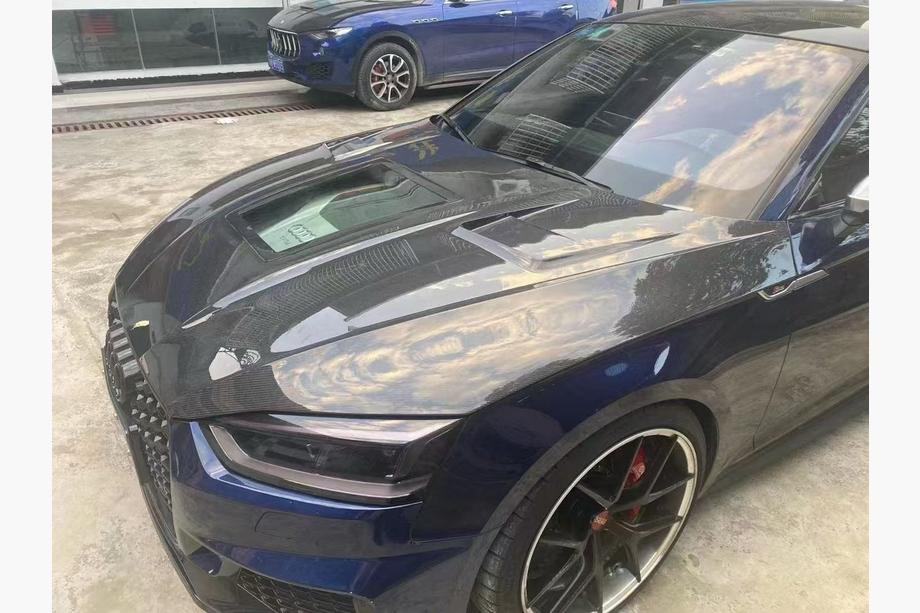 Audi A5 2016-2025 Capot Carbone V1 (2020-2024) Image