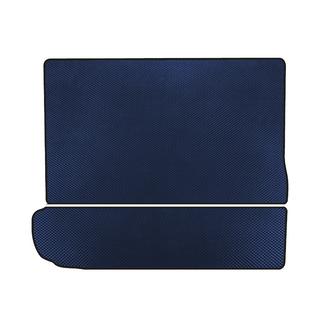 Tapis de coffre EVA (3e rangée rabattue, Bleu) Citroen C-4 Picasso 2013–2022