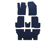 Dacia Lodgy 2012-2022 Tapis de sol EVA (3 Rangées, 7 Places, Bleu) photo 1