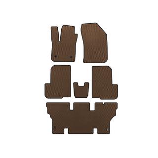 Tapis de sol EVA (3 Rangées, 7 Places, Marron) Dacia Lodgy 2012-2022