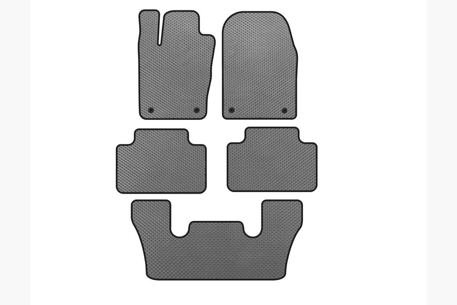 Dodge Durango 2010- Tapis de sol EVA (3 Rangées, Gris) Image