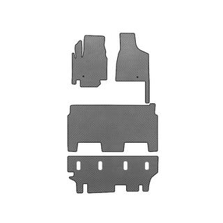 Tapis de sol EVA (2008-2020, 3 rangées, 8 places/Finition SXT, Gris) Dodge Grand Caravan V 2008-2020