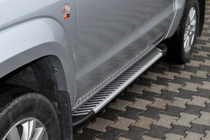 Volkswagen Amarok 2010-2022 Marchepieds Line (2 pcs, Aluminium) photo 1