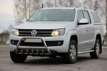 Volkswagen Amarok 2010-2022 Pare-buffle WT003 (Inox) photo 3
