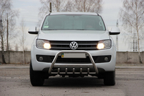 Volkswagen Amarok 2010-2022 Pare-buffle WT003 (Inox) photo 2