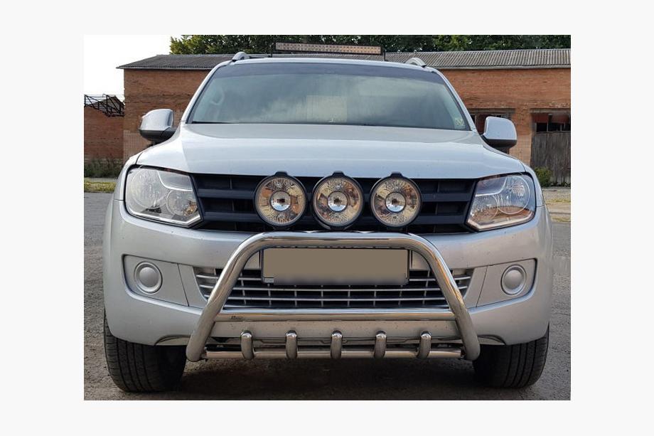 Volkswagen Amarok 2010-2022 Pare-buffle WT003 (Inox) Image