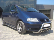 Volkswagen Sharan 1995-2010 Pare-buffle WT003 (Inox) photo 3