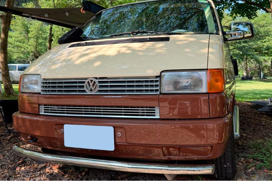 Volkswagen T4 Transporter 1990-2003 Protection Avant ST008 (Inox) 51mm Photo 10