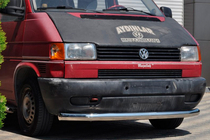Volkswagen T4 Caravelle/Multivan 1990–2003 Protection Avant ST008 (Inox) 60mm photo 1