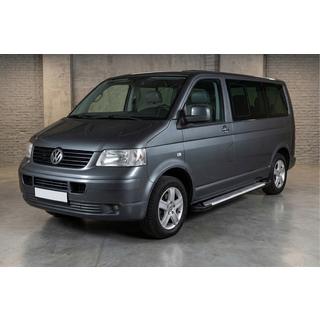 Marchepieds Latéraux Line-Type (2 pcs, Aluminium) Volkswagen T5 Caravelle 2004-2010 photo 1