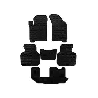 Tapis de sol EVA (2011-2020, 3 rangées, 7 places, Noir) Dodge Journey 2008-2020