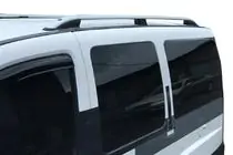 Fiat Doblo I 2001-2005 Barres de toit CROWN (gris mat) photo 2
