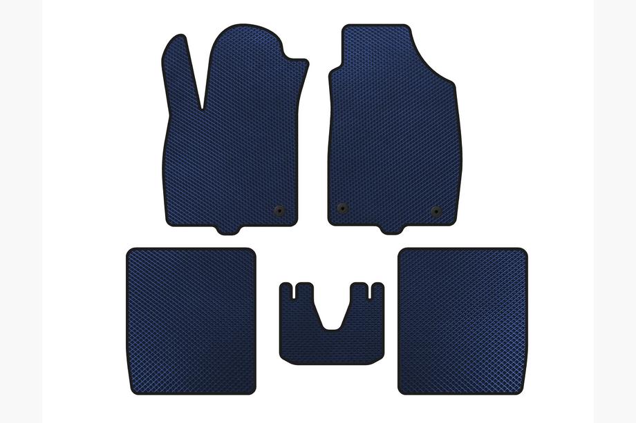 Fiat Panda 2003-2011 Tapis de sol EVA (Bleu) Image