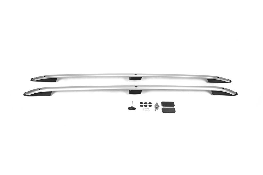 Fiat Doblo II 2010-2022 Barres de toit CROWN (gris mat) Base Maxi Photo 6