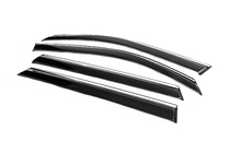Renault Duster 2024- Déflecteurs de vitres avec moulure chromée (4 pcs, Niken) photo 7