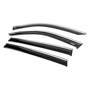 Déflecteurs de vitres avec moulure chromée (4 pcs, Niken) Skywell ET5/Skyworth EV6 2021- photo 3