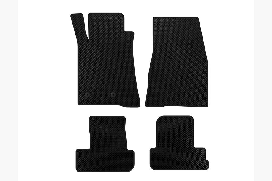 Ford Mustang 2005-2014 Tapis de sol EVA (2009-2014, GT, Cabriolet, Noir) Image