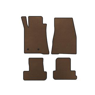 Tapis de sol EVA (2009-2014, GT, Cabriolet, Marron)