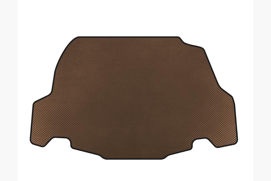Ford Mustang 2005-2014 Tapis de coffre EVA (2009-2014, GT, Cabriolet, Marron) Image